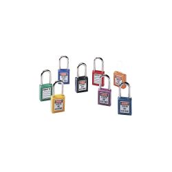 MASTER LOCK 410RED, PADLOCK-SAFETY LOCKOUT RED - RE:KEYED DIFFERENT 410RED