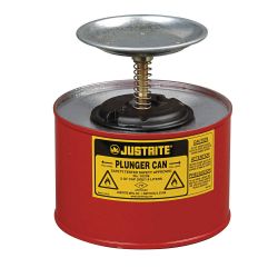 SAFETY PLUNGER CAN 2 QT - RED