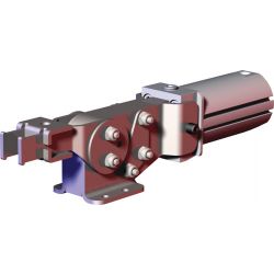 PNEUMATIC CLAMP - HOLD-DOWN ACTION